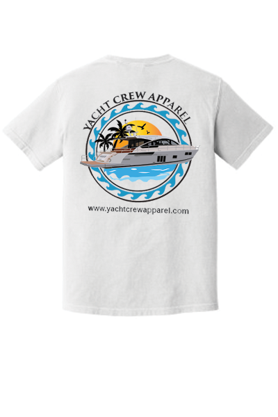 Men’s Captain & Crew Cotton Custom Boat Shirts – Short Sleeve