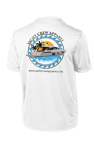 Men’s Performance Dri-Fit Custom Boat Shirts – Short Sleeve